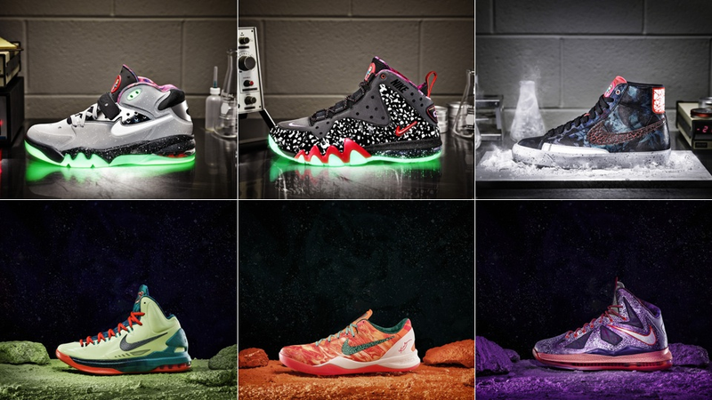 Illustration for article titled These Crazy Nike Shoes Look Like They're Made for Outer Space Aliens